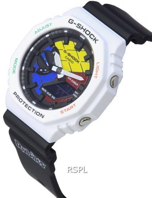 Casio RUBIKS X G Shock Limited Edition Analog Digital Colorful Dial