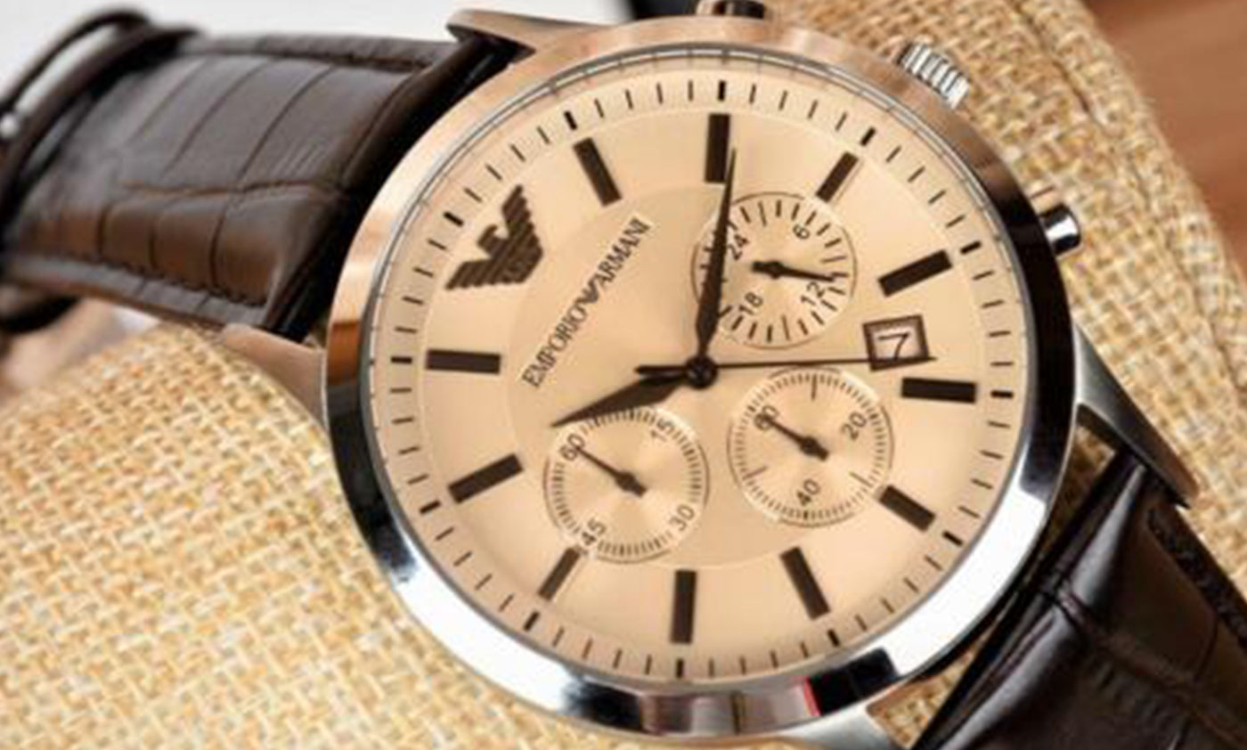Emporio Armani Classic Chronograph Quartz AR2433 Men’s Watch: Precision and Reliability through the Power of Technology
