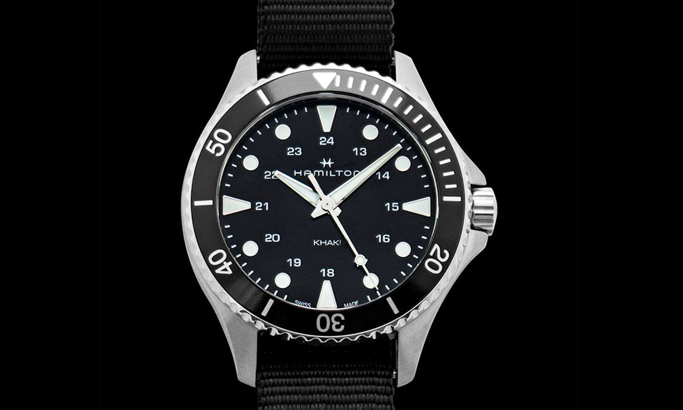 Hamilton Khaki Navy Scuba Quartz H82201931 100M Men’s Watch