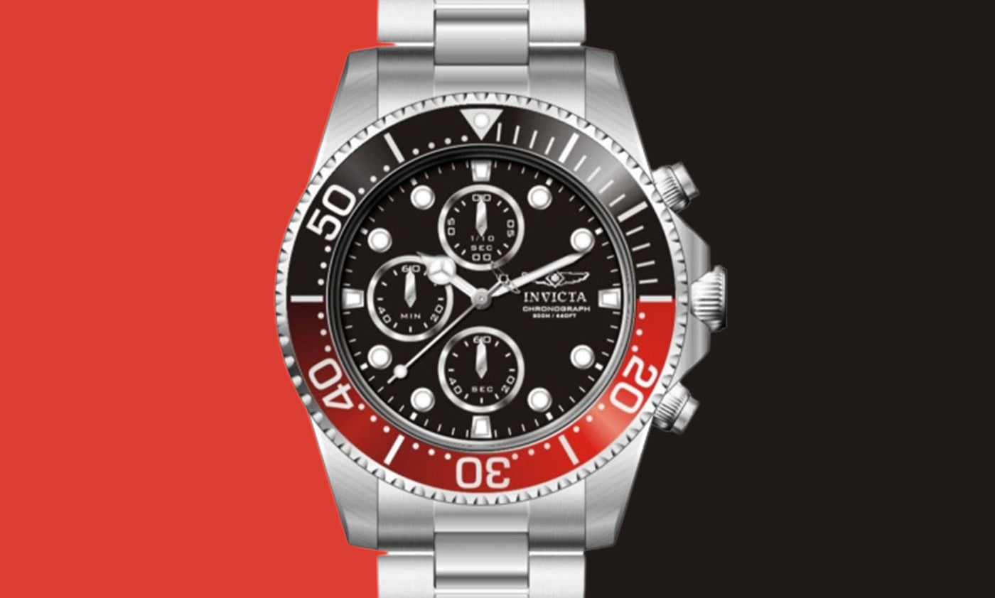 Invicta Pro Diver 1770 Chronograph Quartz 200M Men’s Watch