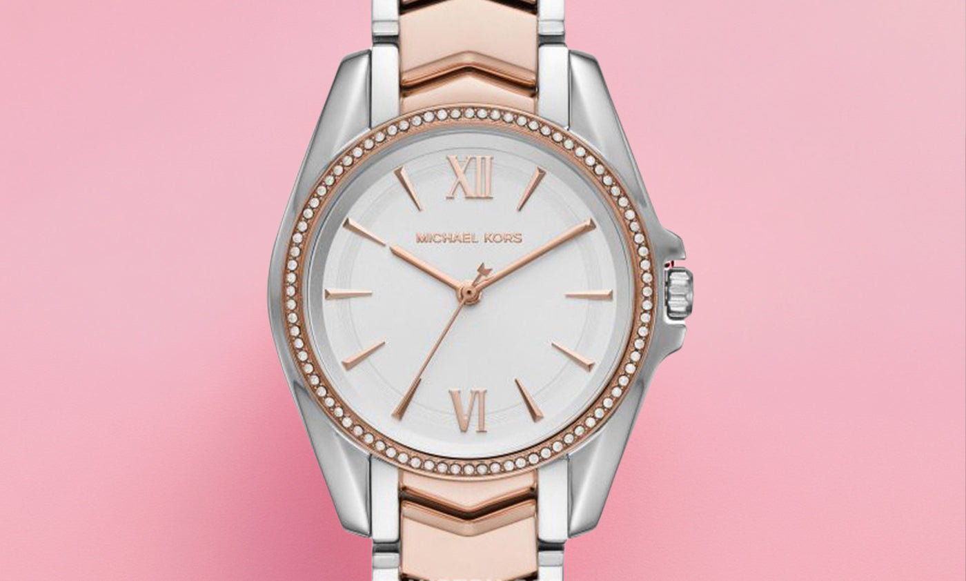 Michael Kors Whitney Diamond Accents Quartz MK1023 Women’s Watch with Gift Set