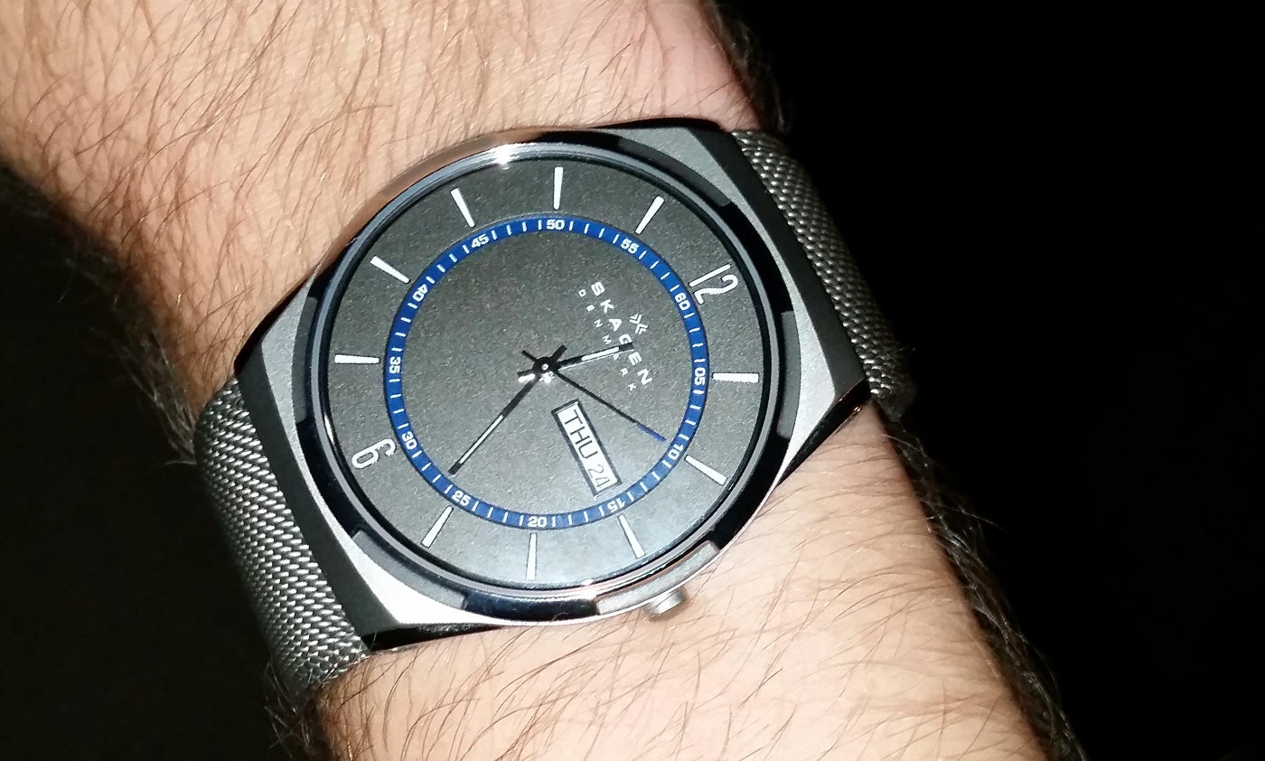 Skagen Melbye Grey Titanium Mesh Strap SKW6078 Mens Watch: Understated but Most Reliable and High Performance