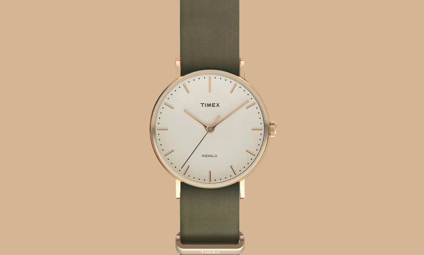 Timex Weekender Fairfield Indiglo Quartz TW2P98500 Unisex Watch