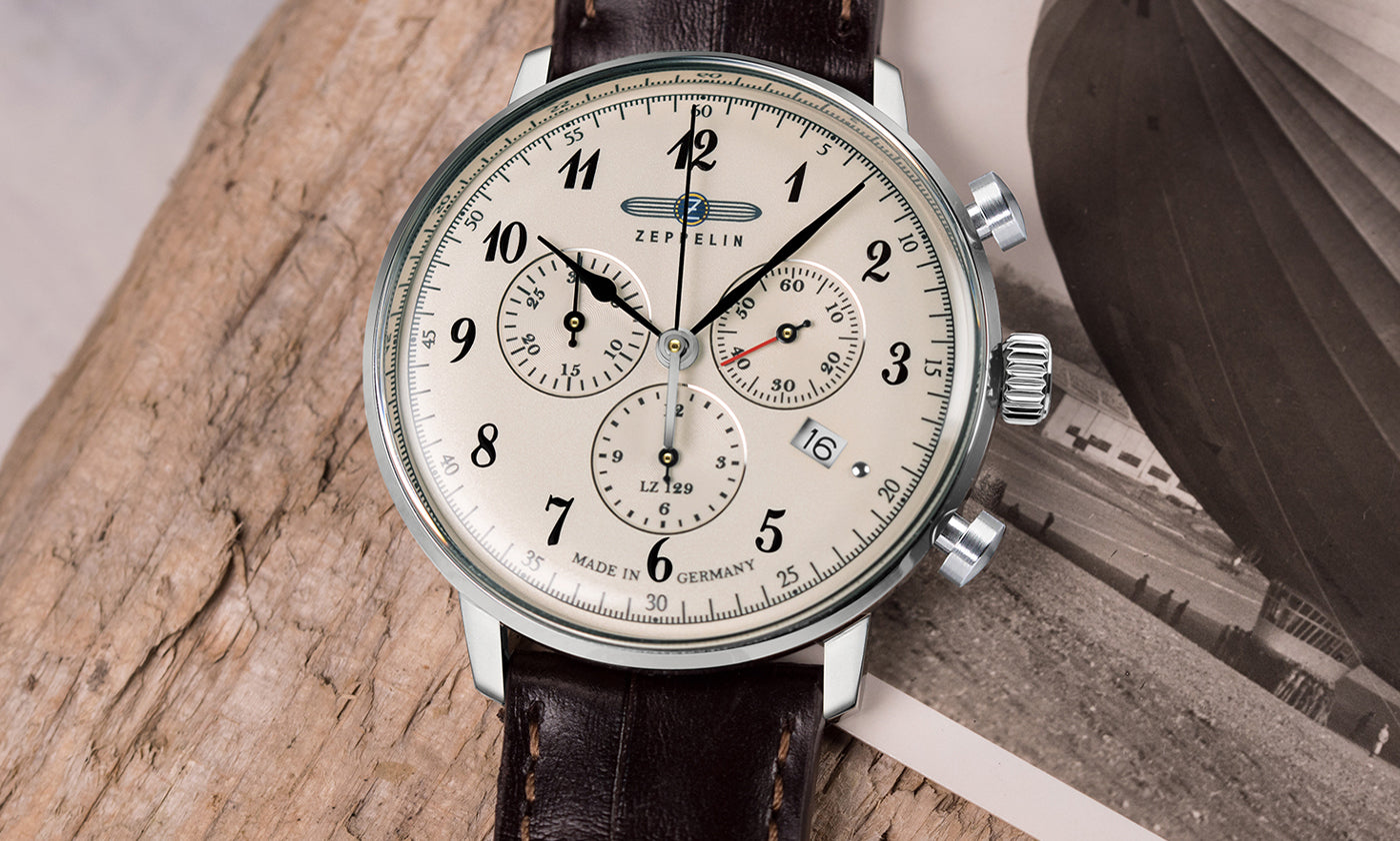 Zeppelin Series LZ 129 Hindenburg ED.1 Germany Made 7086-4 70864 Men’s Watch