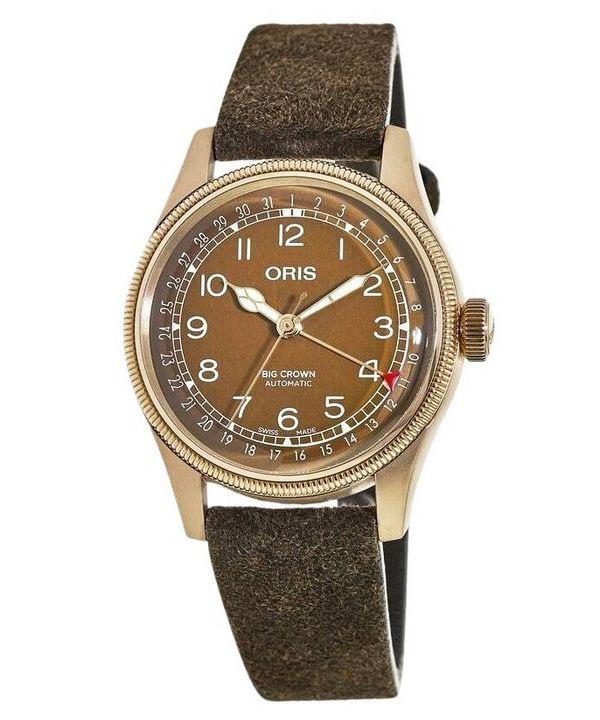 Oris Big Crown Pointer Date Bronze Dial Automatic Diver's 01 754 7741 3166-07 5-20 74BR 300M Men's Watch