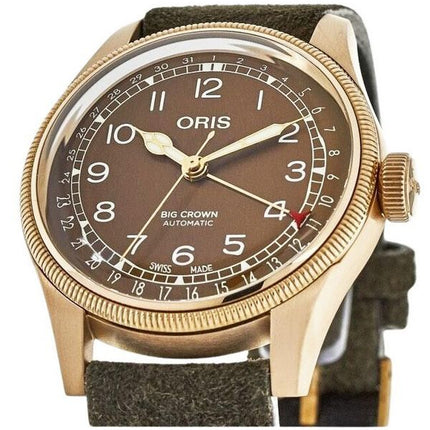 Oris Big Crown Pointer Date Bronze Dial Automatic Diver's 01 754 7741 3166-07 5-20 74BR 300M Men's Watch