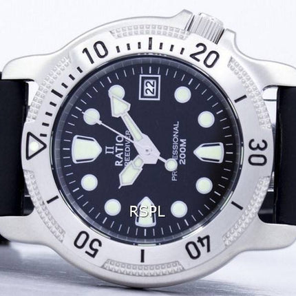 Ratio FreeDiver Professional 200M Sapphire Quartz 22AD202 Men's Watch