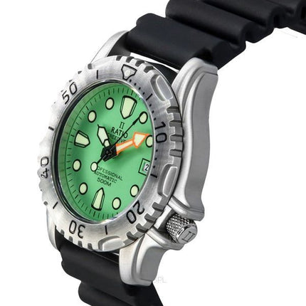 Ratio FreeDiver Professional 500M Sapphire Mint Green Dial Automatic 32GS202A-MGRN Men's Watch