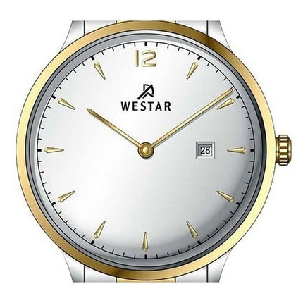 Westar Profile Stainless Steel Silver Dial Quartz 40218CBN107 Women's Watch