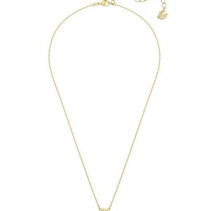 Swarovski Millenia Cubic Zirconia Stone Yellow Gold Plated Octagon Cut Necklace 5598421 For Women