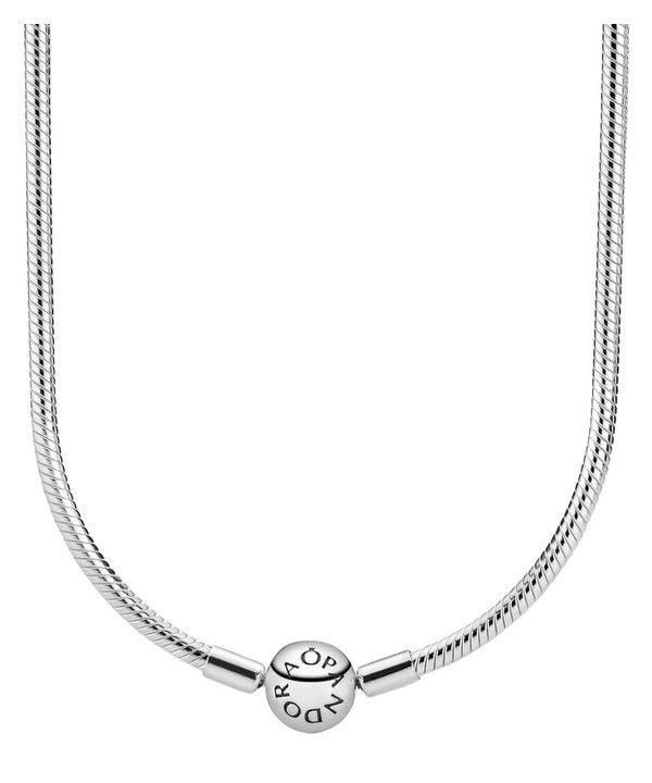 Pandora Snake Chain Sterling Silver Necklace 590742HV-42 For Women