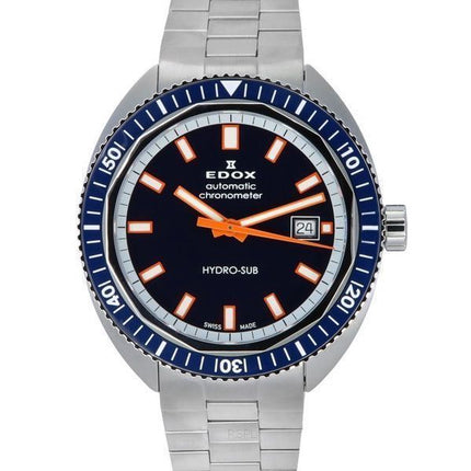 Edox Hydro-Sub Automatic Chronometer Limited Edition Blue Dial Diver's 80128 3BUM BUIO 300M Men's Watch