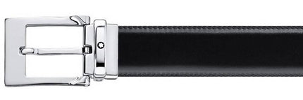 Montblanc-Lea 9774 Men's Reversible Black/Brown Leather Belt