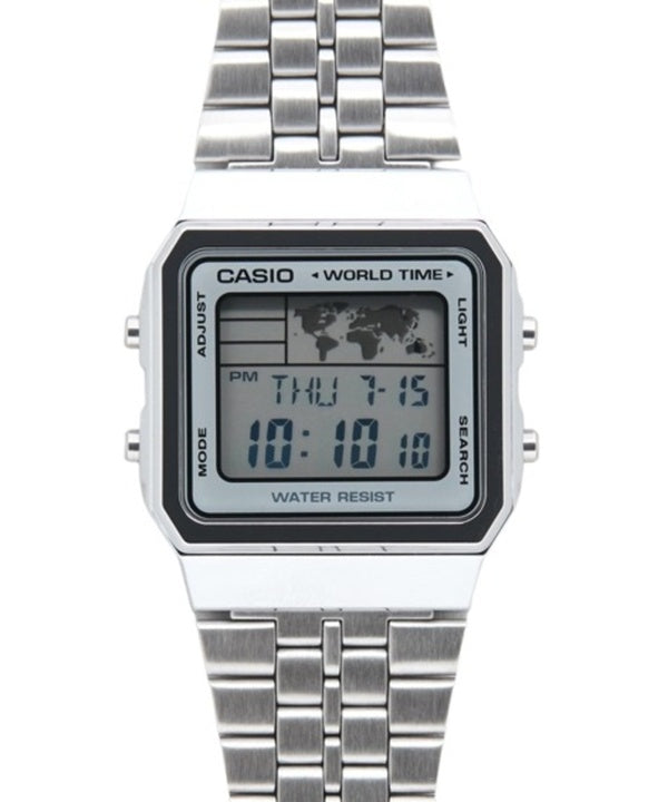 Casio Alarm World Time Digital A500WA-7DF Men's Watch