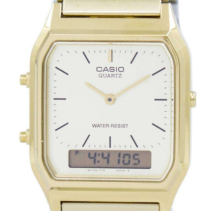 Casio Quartz Analog Digital Gold Tone AQ-230GA-9DMQYES Mens Watch