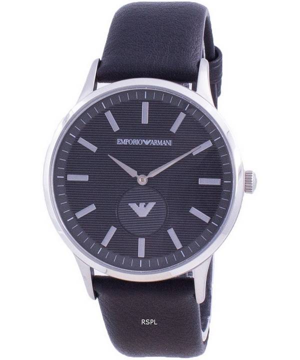 Emporio Armani Renato Black Dial Quartz AR80039 Mens Watch