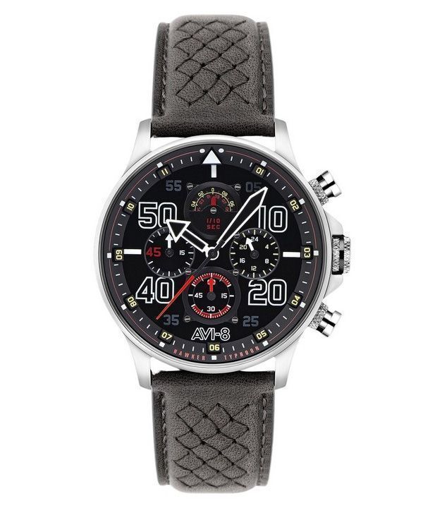 AVI-8 Hawker Typhoon Rb396 Sheila Chronograph Limited Edition Black Dial Quartz AV-4093-05 Men's Watch