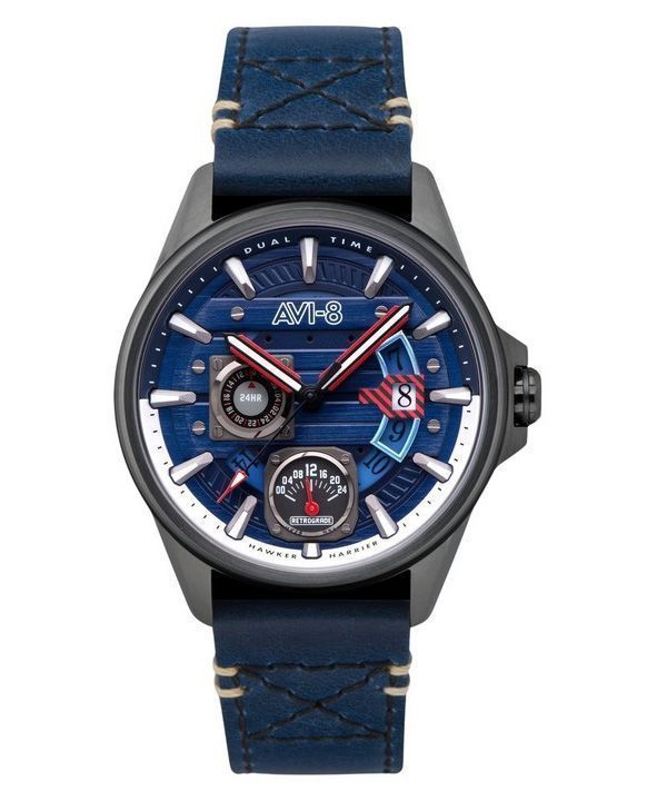 AVI-8 Hawker Harrier Farley Multifunction Regiment Blue Dial Quartz AV-4098-03 Men's Watch