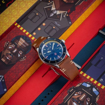 AVI-8 Flyboy Tuskegee Airmen Meca-Quartz Limited Edition Lucera Blue Dial AV-4103-02 Men's Watch With Extra Strap