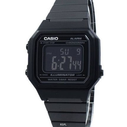 Casio Illuminator Chronograph Alarm Digital B650WB-1B Quartz Unisex Watch