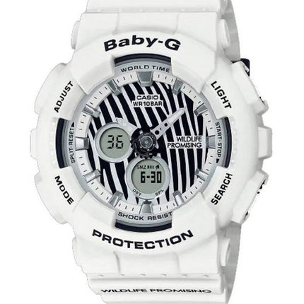 Casio Baby-G Wildlife Limited Edition Analog Digital Quartz BA-120WLP-7A BA120WLP-7 100M Womens Watch