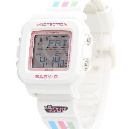 Casio Baby-G Plus The Powerpuff Girls Collaboration Digital Quartz BGD-10KPP-7 100M Women's Watch With Special Holder