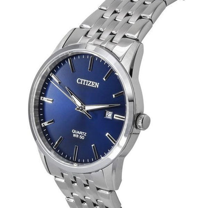 Citizen Stainless Steel Bracelet Midnight Blue Dial Quartz BI5000-87L Men's Watch