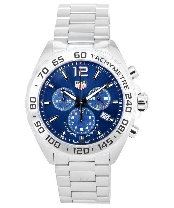 Tag Heuer Formula 1 Chronograph Sunray Blue Dial Quartz CAZ101K.BA0842 200M Mens Watch