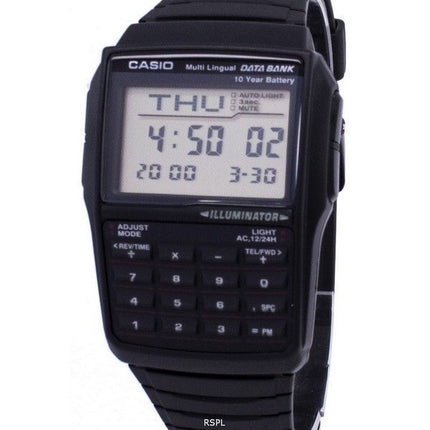 Casio Digital Data Bank 5 Alarm Multi-Lingual DBC-32-1ADF DBC-32-1A Men's Watch