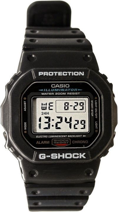 Casio G-Shock Illuminator Alarm Chrono DW-5600E-1V Mens Watch