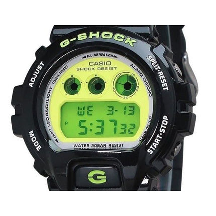 Casio G-Shock Digital Black Bio Based Resin Strap Quartz DW-6900RCS-1 200M Men's Watch