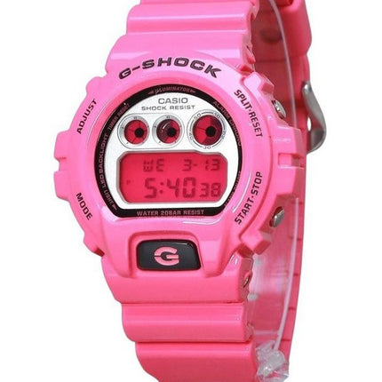 Casio G-Shock Digital Pink Bio Based Resin Quartz DW-6900RCS-4 200M Men's Watch