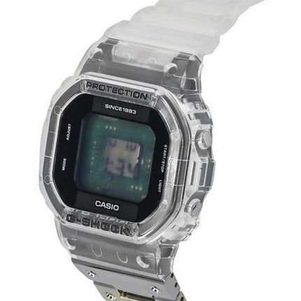 Casio G-Shock 40th Anniversary Limited Edition Digital Clear Remix Transparent Quartz DWE-5640RX-7 200M Mens Watch