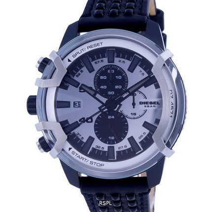 Diesel Griffed Chronograph Leather Quartz DZ4571 Mens Watch