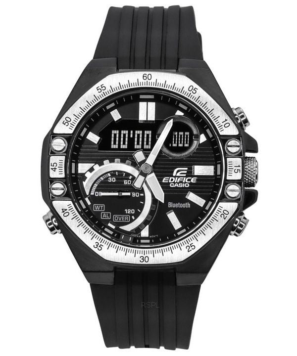 Casio Edifice Automotive Toolkit Inspired Design Series Analog Digital Quartz ECB-10TP-1A 100M Men's Watch