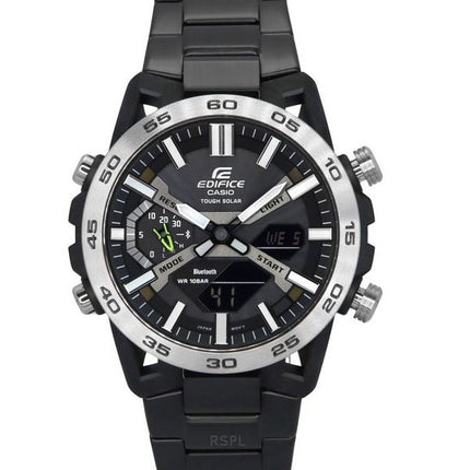 Casio Edifice Sospensione Analog Digital Smartphone Link Tough Solar ECB-2000DD-1A 100M Men's Watch