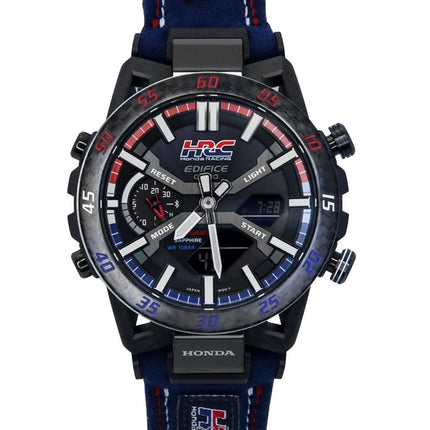 Casio Edifice Analog Digital Honda Racing Collaboration Smartphone Link Black Dial Solar ECB-2000HR-1A 100M Men's Watch