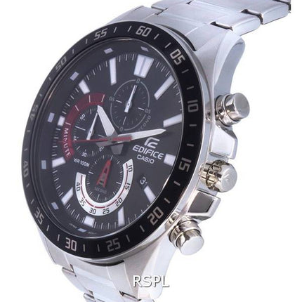 Casio Edifice Chronograph Analog Quartz EFV-620D-1A4V EFV620D-1A4 100M Mens Watch