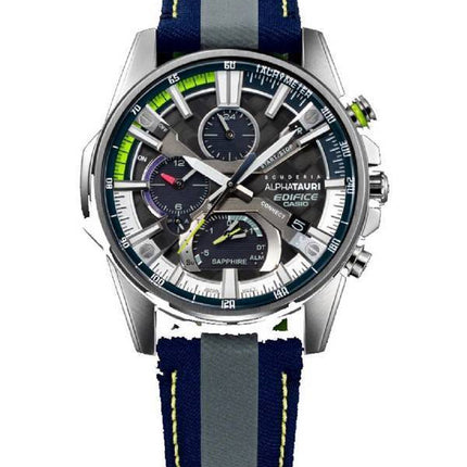 Casio Edifice Scuderia Alphatauri Limited Edition Analog Solar EQB-1200AT-1A EQB1200AT-1A 100M Mens Watch