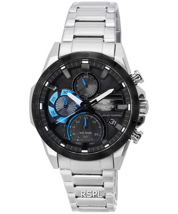 Casio Edifice Chronograph Analog Solar Powered EQS-940DB-1B EQS940DB-1B 100M Men's Watch