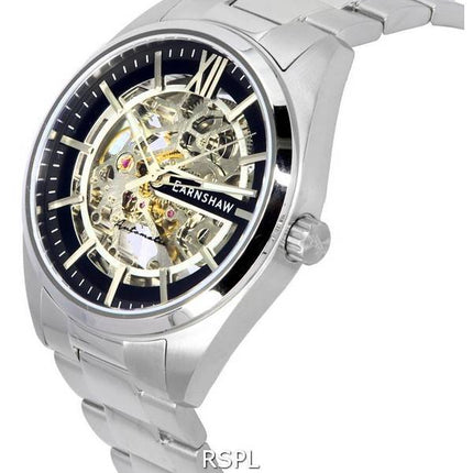 Thomas Earnshaw Smeaton Limited Edition Black Skeleton Dial Automatic ES-8208-11 Mens Watch