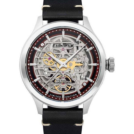 Thomas Earnshaw Baron Limited Edition Skeleton Dial Automatic ES-8229-03 Mens Watch