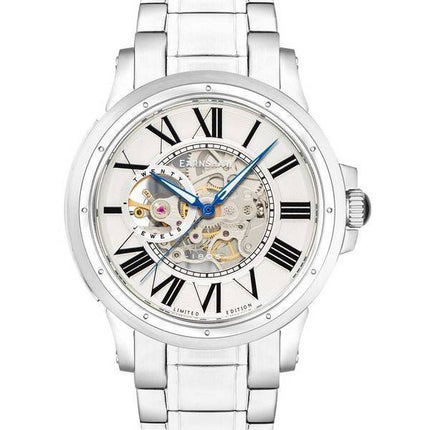 Thomas Earnshaw Comet Limited Edition Silver Open Heart Skeleton Dial Automatic ES-8243-11 Mens Watch