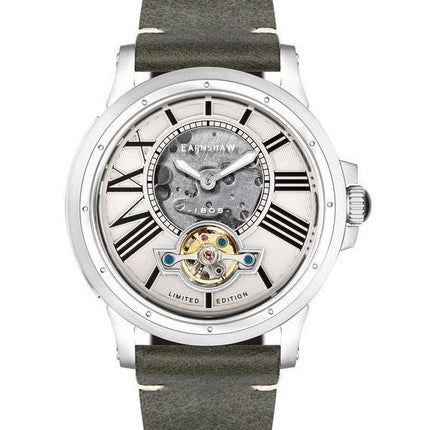 Thomas Earnshaw Bertha Limited Edition Open Heart Skeleton Dial Automatic ES-8244-02 Mens Watch