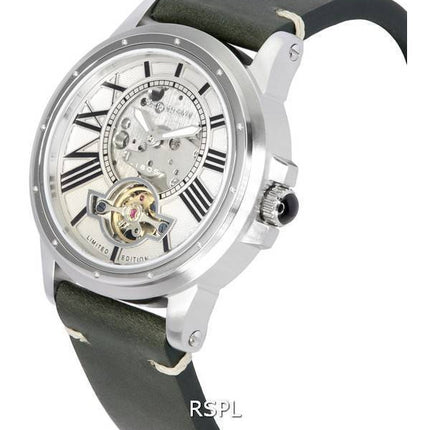 Thomas Earnshaw Bertha Limited Edition Open Heart Skeleton Dial Automatic ES-8244-02 Mens Watch