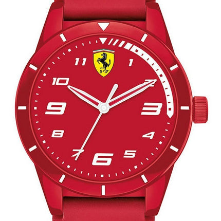 Ferrari Scuderia Redrev Red Dial Silicon Band Quartz 0860010 Kids Watch