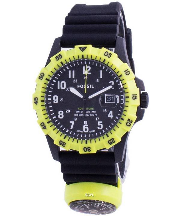 Fossil FB Adventure Compass Quartz FS5732 100M Mens Watch