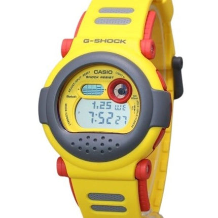 Casio G-Shock Digital Smartphone Link Yellow Resin Strap Quartz G-B001MVE-9 200M Mens Watch With Extra Strap