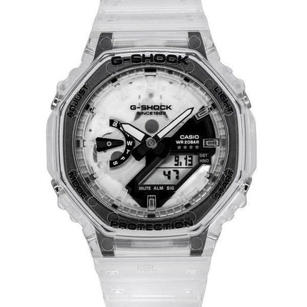 Casio G-Shock 40th Anniversary Clear Remix Limited Edition Analog Digital Quartz GA-2140RX-7A 200M Mens Watch