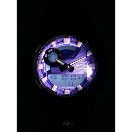 Casio G-Shock G-Squad Analog Digital Smartphone Link Bio-Based Resin Strap Blue Dial Quartz GBA-900CB-1A 200M Men's Watch